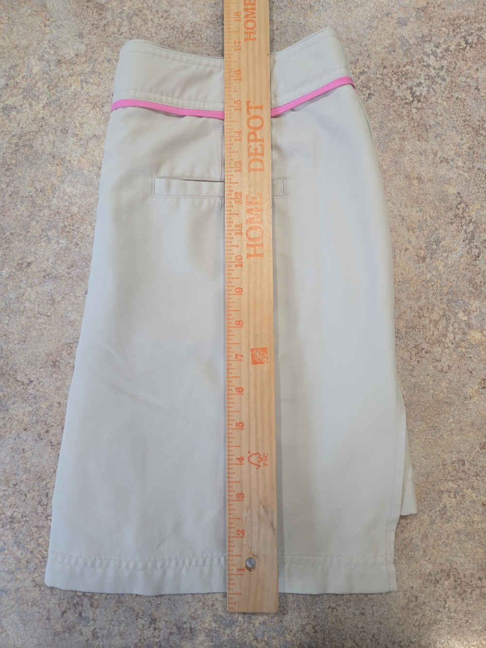 Vintage Lilly Pulitzer White Label Khaki Skort Women's Size 4 Quick Dry Golf - Picture 8 of 8